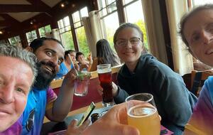 Le dîner des Champions après les Qualifications!