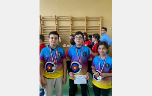 Les Jeunes médaillés du jour ET de la saison Challenge Départemental !